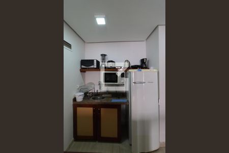 Cozinha de kitnet/studio para alugar com 1 quarto, 50m² em Centro, Ribeirão Preto