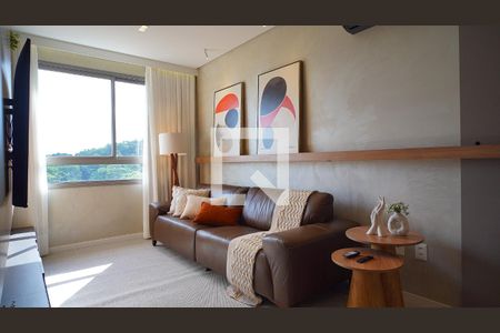 Sala de apartamento para alugar com 2 quartos, 72m² em Cacupé, Florianópolis