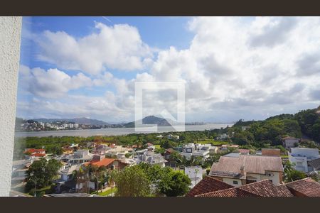 Vista da Sala de apartamento para alugar com 2 quartos, 72m² em Cacupé, Florianópolis