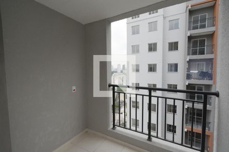 Varanda da Sala de apartamento à venda com 2 quartos, 51m² em Vila Santana, São Paulo