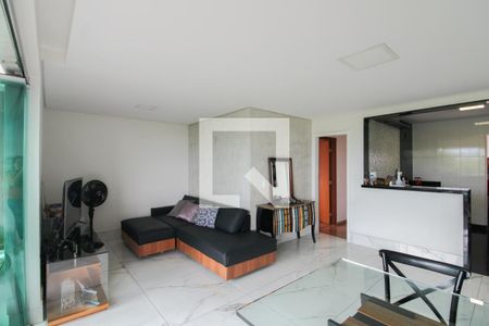 Sala de apartamento à venda com 3 quartos, 160m² em Engenho Nogueira, Belo Horizonte