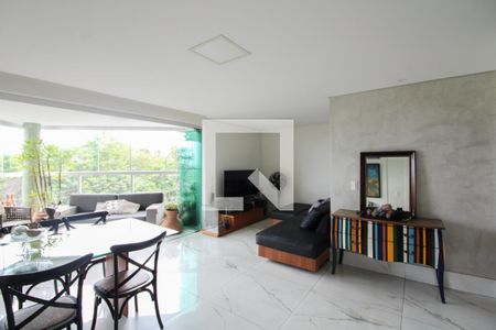 Sala de apartamento à venda com 3 quartos, 160m² em Engenho Nogueira, Belo Horizonte