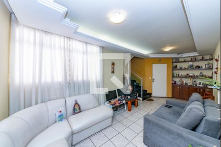 Sala 1 de apartamento à venda com 3 quartos, 160m² em Buritis, Belo Horizonte