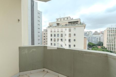 Sacada de apartamento para alugar com 1 quarto, 35m² em Morro dos Ingleses, São Paulo