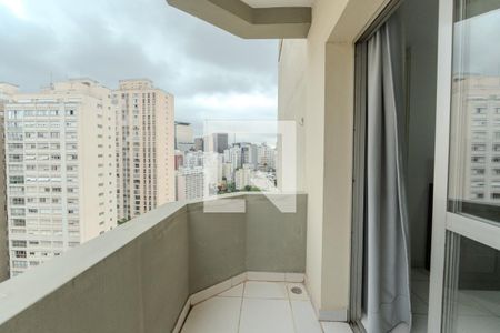 Sacada de apartamento para alugar com 1 quarto, 35m² em Morro dos Ingleses, São Paulo