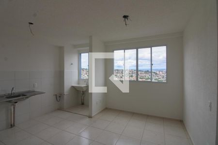 Sala de apartamento para alugar com 2 quartos, 47m² em Letícia, Belo Horizonte