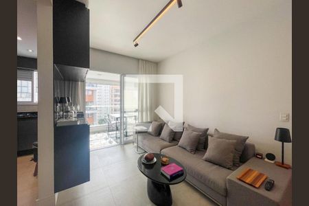 Foto 02 de apartamento à venda com 1 quarto, 47m² em Morumbi, São Paulo