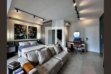 Sala  de kitnet/studio à venda com 1 quarto, 49m² em Vila Gertrudes, São Paulo