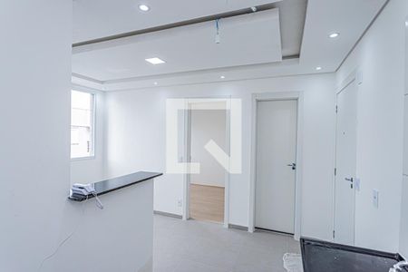 Sala, cozinha e área de serviço de apartamento para alugar com 2 quartos, 35m² em Vila Pirituba, São Paulo