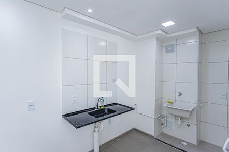 Sala, cozinha e área de serviço de apartamento para alugar com 2 quartos, 35m² em Vila Pirituba, São Paulo