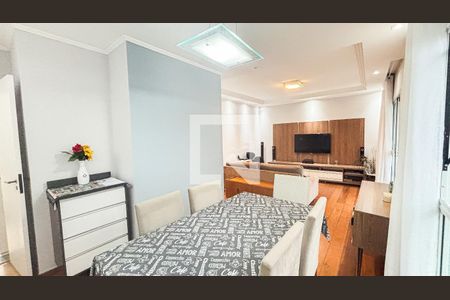 Sala - Sala de Jantar de apartamento à venda com 3 quartos, 130m² em Vila Bastos, Santo André