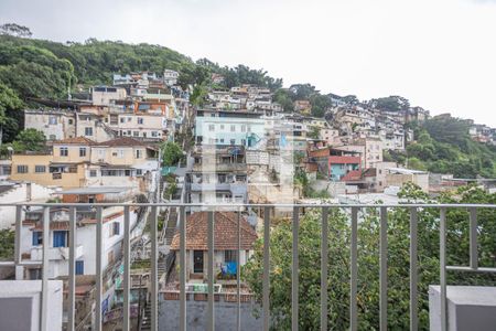 Sala Varanda Vista de apartamento à venda com 2 quartos, 70m² em Tijuca, Rio de Janeiro