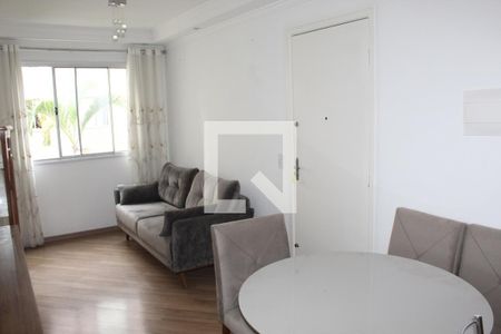 Sala de apartamento para alugar com 2 quartos, 48m² em Jardim Leonor, Cotia