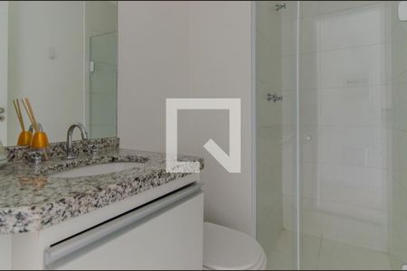 Banheiro de apartamento para alugar com 1 quarto, 33m² em Jardim Vila Mariana, São Paulo