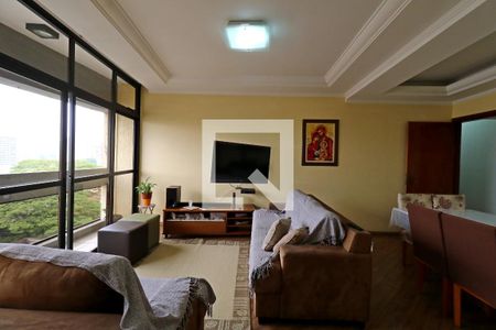 Sala de apartamento para alugar com 3 quartos, 130m² em Vila Assunção, Santo André