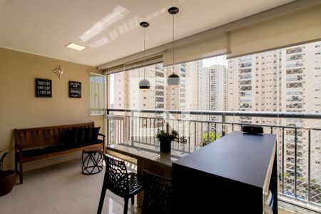 Varanda Gourmet de apartamento à venda com 3 quartos, 106m² em Jardim Flor da Montanha, Guarulhos