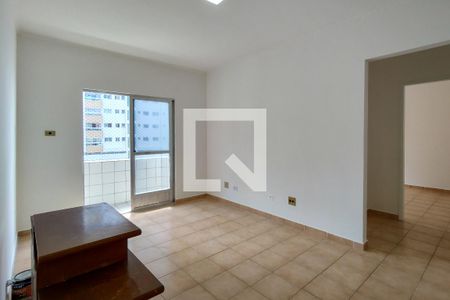 Sala de apartamento para alugar com 1 quarto, 50m² em Aviação, Praia Grande