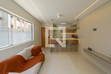 Sala de apartamento à venda com 3 quartos, 180m² em Cabral, Contagem