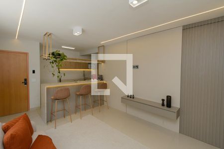 Sala de apartamento à venda com 3 quartos, 180m² em Cabral, Contagem