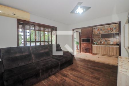 Sala de casa de condomínio para alugar com 2 quartos, 100m² em Jardim do Salso, Porto Alegre