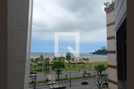 Vista da Sala de apartamento para alugar com 1 quarto, 70m² em Itararé, São Vicente