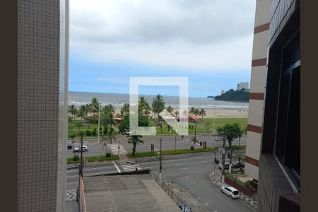 Vista da Sala de apartamento para alugar com 1 quarto, 70m² em Itararé, São Vicente