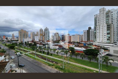 Vista da Sala de apartamento para alugar com 2 quartos, 85m² em Campo Grande, Santos