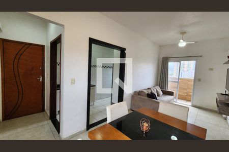 Sala de apartamento para alugar com 2 quartos, 85m² em Campo Grande, Santos