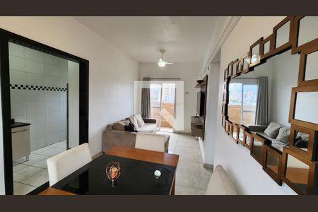 Detalhe Sala de apartamento para alugar com 2 quartos, 85m² em Campo Grande, Santos