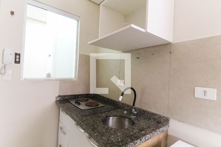 Cozinha de kitnet/studio para alugar com 1 quarto, 28m² em Mooca, São Paulo