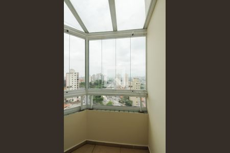 Varanda da Sala de apartamento à venda com 4 quartos, 180m² em Vila Margarida, São Bernardo do Campo