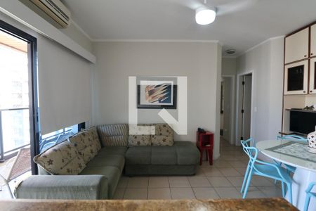 Sala de apartamento para alugar com 2 quartos, 65m² em Centro, Guarujá