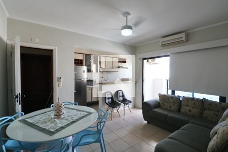 Sala de apartamento para alugar com 2 quartos, 65m² em Centro, Guarujá