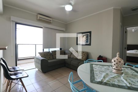 Sala de apartamento para alugar com 2 quartos, 65m² em Centro, Guarujá