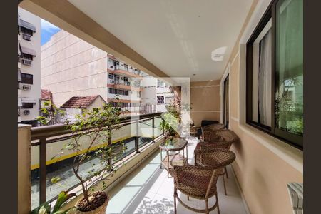 Varanda da Sala de apartamento à venda com 3 quartos, 95m² em Maracanã, Rio de Janeiro