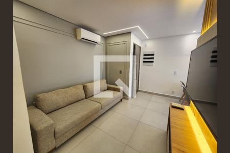 Sala de apartamento para alugar com 1 quarto, 51m² em Centro, Campinas