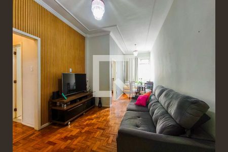 Sala de apartamento à venda com 2 quartos, 61m² em Tijuca, Rio de Janeiro