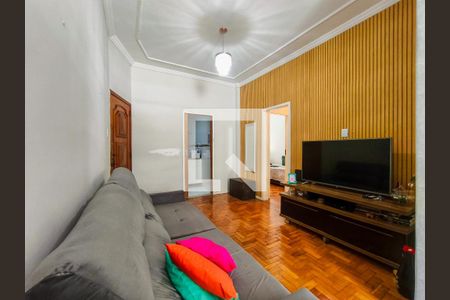 Sala de apartamento à venda com 2 quartos, 61m² em Tijuca, Rio de Janeiro