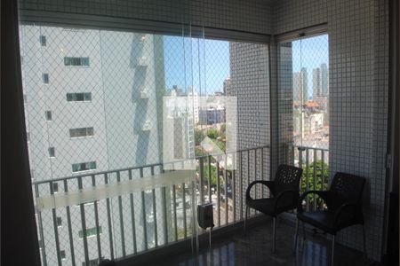 Varanda da Sala de apartamento para alugar com 3 quartos, 140m² em Costa Azul, Salvador