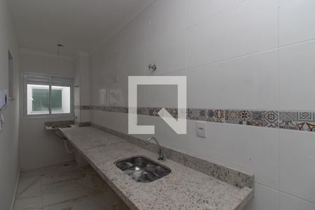 Cozinha e Área de Serviço de apartamento para alugar com 1 quarto, 26m² em Vila Mazzei, São Paulo