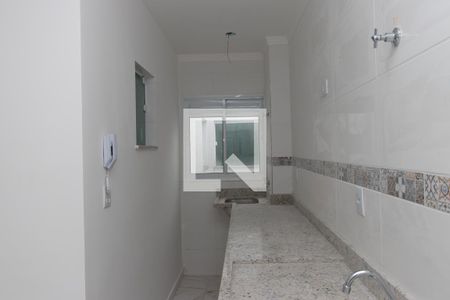 Cozinha e Área de Serviço de apartamento para alugar com 1 quarto, 26m² em Vila Mazzei, São Paulo