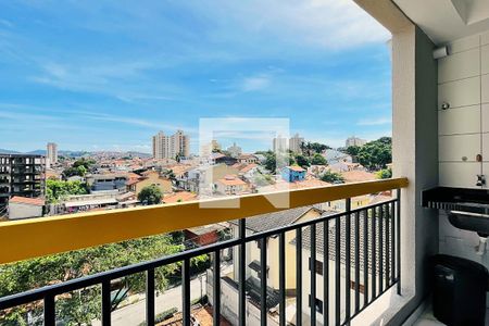 Varanda da Sala de apartamento à venda com 2 quartos, 42m² em Vila Rosalia, Guarulhos