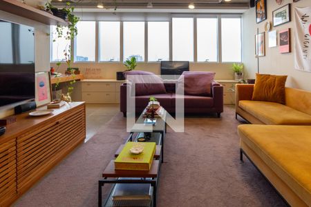 Sala de apartamento à venda com 1 quarto, 126m² em Vila Ipojuca, São Paulo