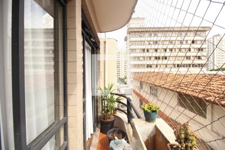 Varanda de apartamento à venda com 3 quartos, 105m² em São Pedro, Belo Horizonte