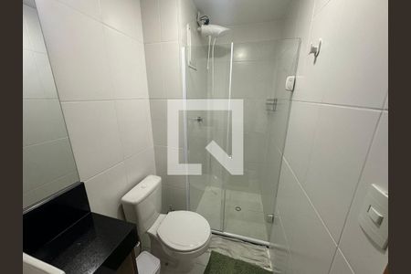 Banheiro de kitnet/studio para alugar com 1 quarto, 35m² em Centro, Guarulhos