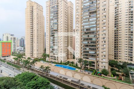 Vista da Varanda de apartamento para alugar com 2 quartos, 66m² em Jardim das Acacias, São Paulo