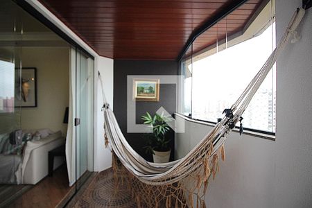 Sala Sacada  de apartamento à venda com 3 quartos, 130m² em Vila Caminho do Mar, São Bernardo do Campo