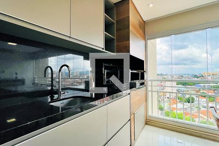 Varanda gourmet de apartamento à venda com 3 quartos, 116m² em Centro, Guarulhos