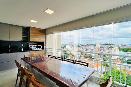 Varanda gourmet de apartamento à venda com 3 quartos, 116m² em Centro, Guarulhos