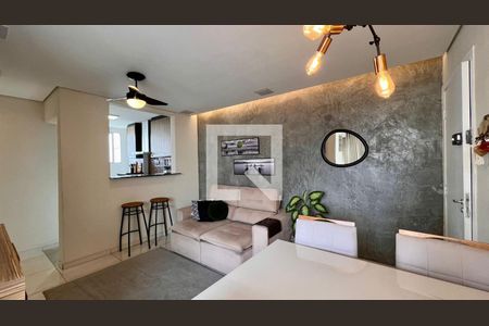 sala  de apartamento à venda com 3 quartos, 66m² em Cidade Nova, Belo Horizonte